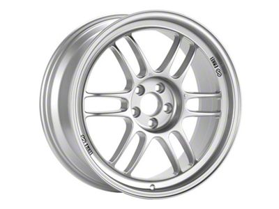 Enkei RPF1 Silver 4-Wheel Kit; 17x8.5; 40mm Offset; 5x114.3mm Bolt Pattern; 73mm Hub Bore