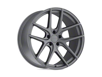 TSW Geneva Matte Gunmetal 4-Wheel Kit; 18x9.5; 39mm Offset; 5x120mm Bolt Pattern; 76.10mm Hub Bore