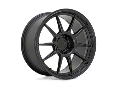 TSW Imatra Matte Black 4-Wheel Kit; 18x8; 35mm Offset; 5x114.3mm Bolt Pattern; 76.10mm Hub Bore