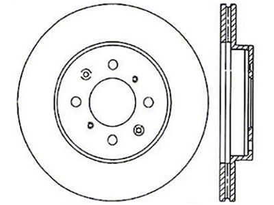 StopTech Power Slot 90-01 Integra / 93-05 Civic EX/93-97 Civic - 126.40021CSL