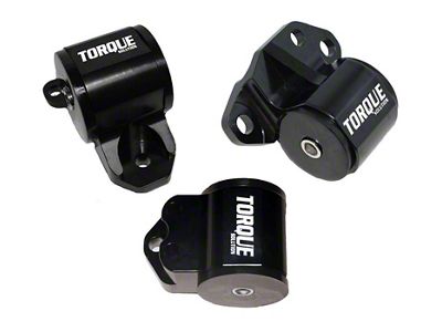 Torque Solution 3pc Billet Engine Mount Kit 3 Bolt : 92-95 - TS-HA-134