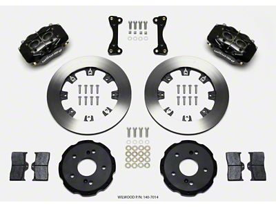 Wilwood Forged Dynalite Front Hat Kit 12.19in 02-06 Acura RSX-5 - 140-7014