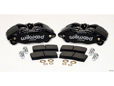 Wilwood DPHA Front Caliper & Pad Kit Black Honda / - 140-13029