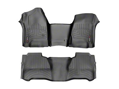Weathertech FloorLiner - Front - Blk - 44943-1-2 - Honda Civic