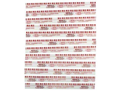 Clevite Plastigage Red Plastigage - 12 Pack - MPR1