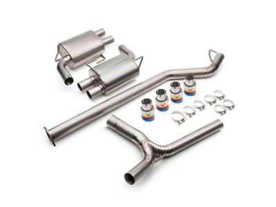 Cobb 22-24 Subaru WRX Titanium Catback Exhaust Incl. Burnt Ti - 516160