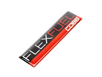 Cobb Flex Fuel Badge 4in Wide - CO-Flex-Fuel-Badge