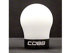 Cobb Black Base White Shift Knob - 2V1350-W-BK