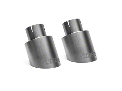 Cobb GTI MK7/MK7.5/MK8 Brushed Titanium Tip Kit - 5V2150-NB