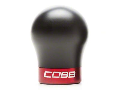Cobb Red Base Black Shift Knob - 2V1350-RD