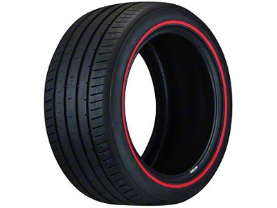 Coker Tire Pro-Trac Street Pro III Redline Radial Tire (235/50R18)