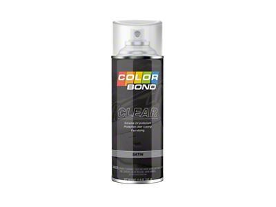 ColorBond Clear Coat Spray; Clear Satin; 12-Ounce