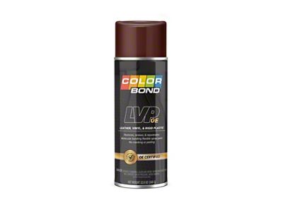 ColorBond LVP Refinisher OE Interior Specialty Coating; Cadillac Escalade Saddle; 12-Ounce