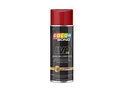 ColorBond LVP Refinisher OE Interior Specialty Coating; Chevrolet Vett Red; 12-Ounce