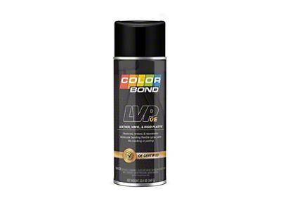 ColorBond LVP Refinisher OE Interior Specialty Coating; Chevy Jet Black; 12-Ounce