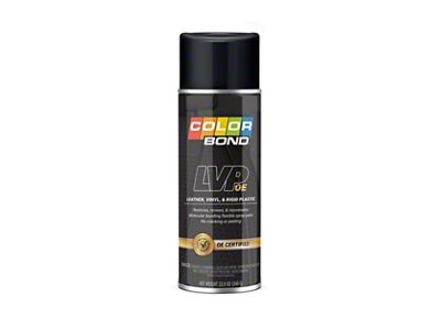 ColorBond LVP Refinisher OE Interior Specialty Coating; Ford Black; 12-Ounce