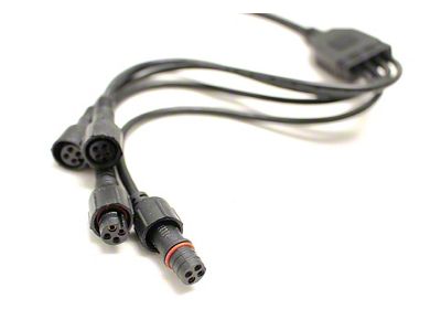 Race Sport Lighting ColorSMART L8 Series 1-to-4 RGB Control Box for 4 Auxiliary L8 product outputs - RSBT1W4