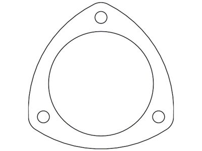 Cometic 0.043in Copper Exhaust Header Collector Gasket - 3.5in Diameter