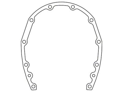 Cometic Chevy Gen-1 Small Block V8 Timing Cover Gasket .031in - CP15615