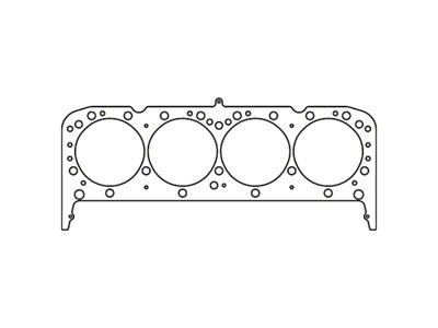 Cometic Chevy Gen1 Small Block V8 .040in MLS Cylinder Head - C15604-040
