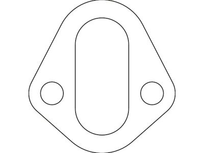 Cometic Chrysler/Ford/GM Fuel Pump Gaskets .031in Fiber - 2 Bolt - CP5389