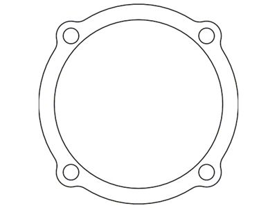 Cometic Chrysler Gen-2 Hemi .060in AFM Water Pump Gasket - C5602-060