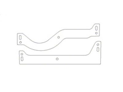 Cometic Chrysler LA V8 .047in Fiber Intake Rail Gasket Kit - C5625-047