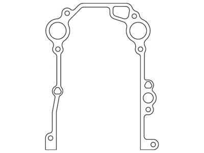 Cometic Chrysler SR II Viper .032in AFM Timing Cover Gasket - C15581