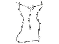 Cometic Ford 2.0/2.3L EcoBoost .018in AFM Timing Cover Gasket - C15505-018