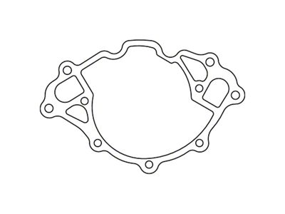 Cometic Ford 302/351W Windsor V8 .047in Fiber Water Pump Gasket - C5352