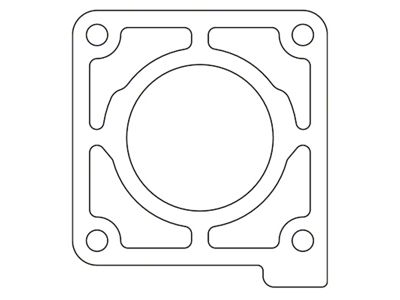 Cometic Ford 302 5.0L .031in Fiber Throttle Body Gasket - C15099