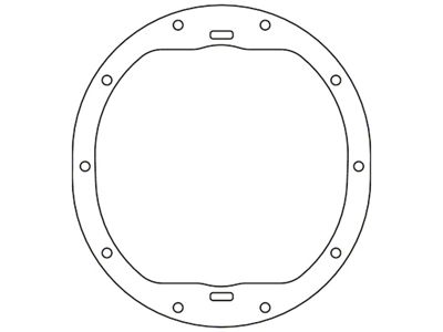 Cometic GM 8.5in .060in Fiber Differential Cover Gasket - 10 - C15232FC