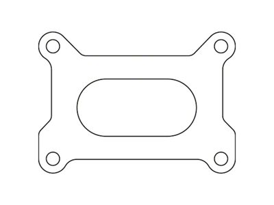 Cometic Holley 2 Barrel 500 CFM .039in Fiber Carburetor Gasket - C15184