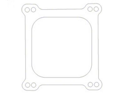Cometic Holley 4 Barrel 4150 Style .047in Fiber Carburetor Gasket - C5281