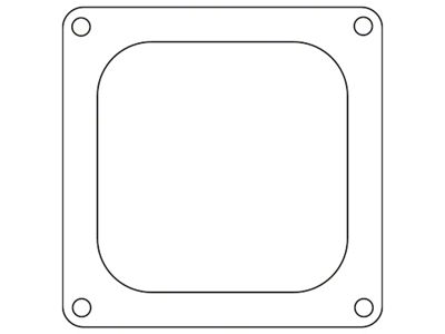 Cometic Holley 4500 Dominator .047in Fiber Carburetor Gasket - 4.775in - C15238