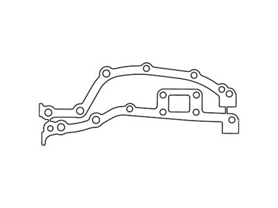 Cometic 1954-1969 XK6 .016in AFM Timing Cover Gasket - C4336-018
