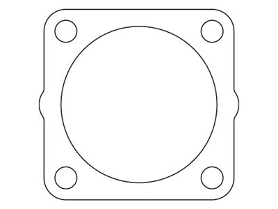Cometic Nissan KA24DE/E/RB20DE/DET/E/SR16VE/SR18DE/SR20DE/DET/VE .018in AFM Throttle Chamber Gasket - C4733-018