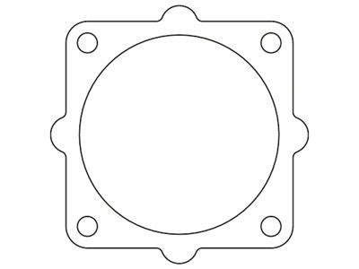 Cometic Nissan QR25DE .018in AFM Throttle Body Gasket; 2001-2006 - C4911