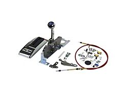 B&M Console QuickSilver Automatic Shifter; Floor; Ratchet 3-Speed; - 81125