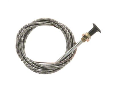 Mr. Gasket Control Cable Kit; L-72 in.; Requires 3/8 in. Dia. Mounting Hole; - 2078
