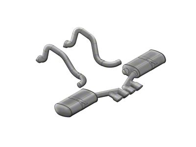 Corsa Performance 1997-2004 Chevrolet Corvette C5 Z06 5.7L V8 Polished Sport - 14139