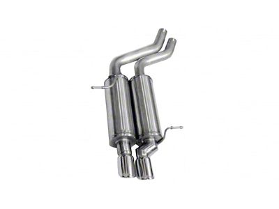 Corsa Performance 2001-2006 BMW 325i/ci Convertible E46 Polished Sport Axle-Back Exhaust - 14559