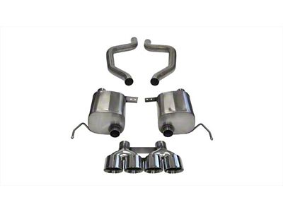 Corsa Performance 2017-2019 Corvette Z06 2.75in Axle Back Exhaust Polished Dual - 14768