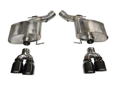 Corsa Performance 2012-2017 BMW M5 F10 Black Sport Axle-Back Exhaust - 14934BLK