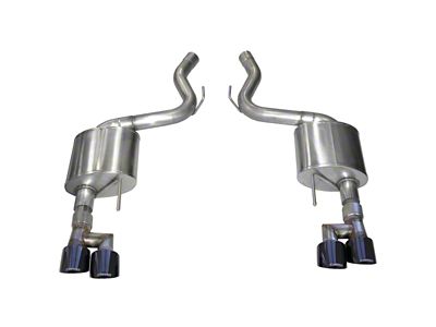 Corsa Performance 18-23 Ford Mustang 5.0L V8 3in Sport Axle-Back Dual - 21039BLK