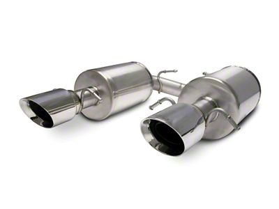 Corsa Performance 2005-2007 Cadillac STS 4.6L Polished Touring Axle-Back Exhaust - 14157