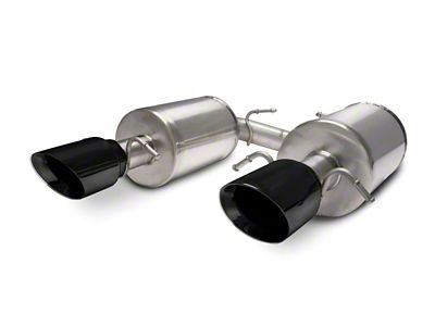 Corsa Performance 2005-2007 Cadillac STS 4.6L 2.5in Axle-Back Dual Rear w - 14157BLK