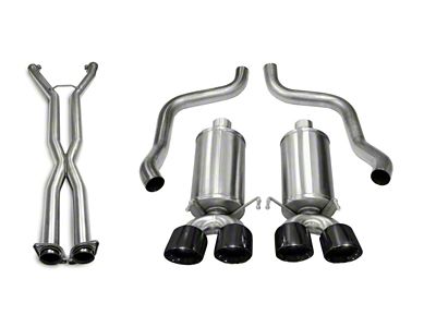 Corsa Performance Axle-Back Xtreme - 14469CB4BLK