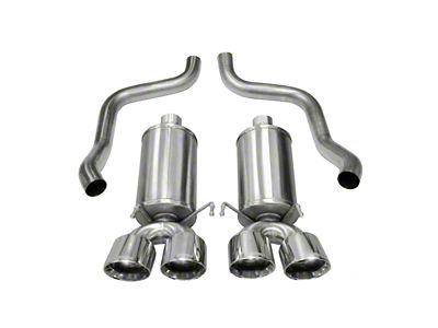 Corsa Performance 2009-2013 Chevrolet Corvette C6 6.2L V8 Polished Xtreme Axle-Back - 14470