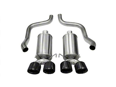 Corsa Performance 2009-2013 Xtreme Axle-Back Exhaust w/Dual Black 3.5in Tips 09-13 - 14470BLK